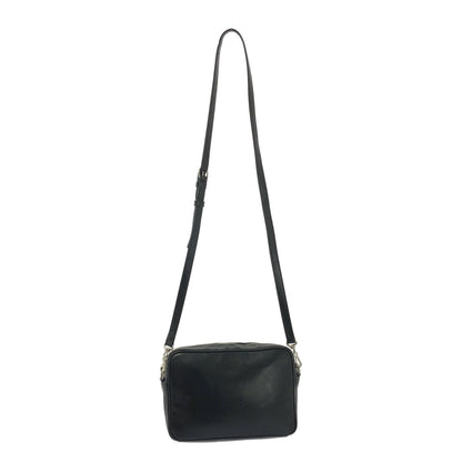 Balenciaga Everyday Logo Leather Cross Black Crossbody — view 2