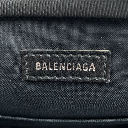 Balenciaga Everyday Logo Leather Cross Black Crossbody — view 6