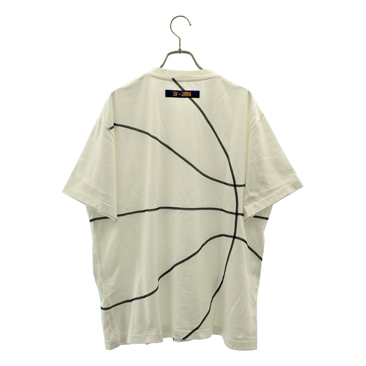 Louis Vuitton Nba Embroidery Detail T-Shirt XL White — view 4