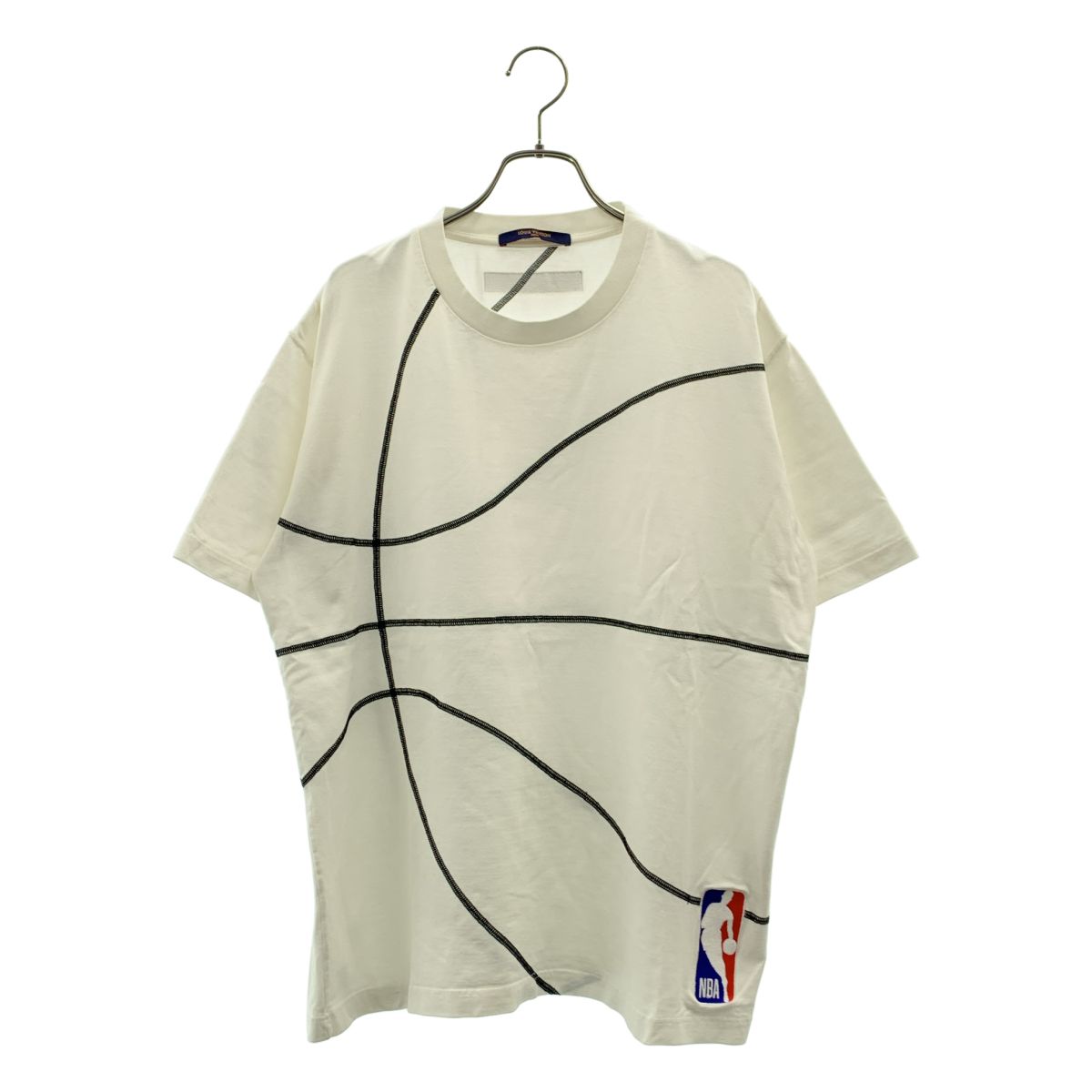 Louis Vuitton Nba Embroidery Detail T-Shirt XL White