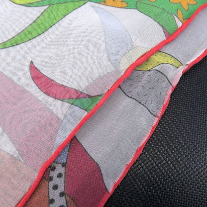 Hermes Shawl Silk Muslin Scarf — view 7