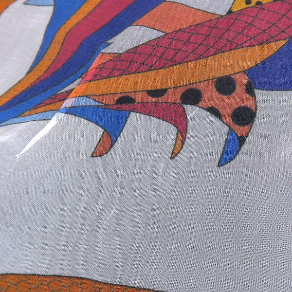 Hermes Shawl Silk Muslin Scarf — view 3