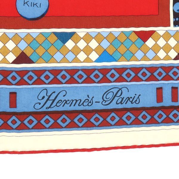 Hermes Carre Geant Cashmere Silk Scarf — view 5
