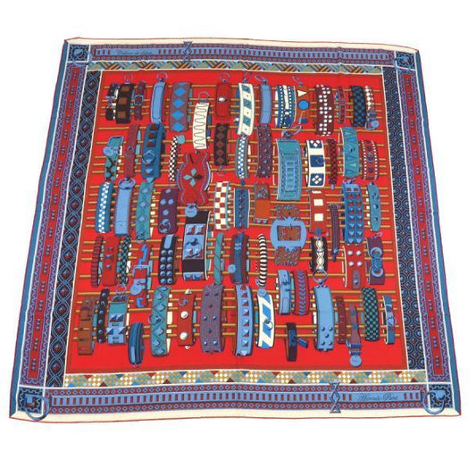 Hermes Carre Geant Cashmere Silk Scarf