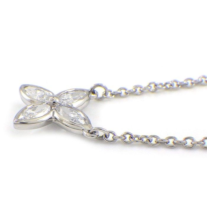 Tiffany & Co Necklace Victoria Marquise Cut Diamond — view 3