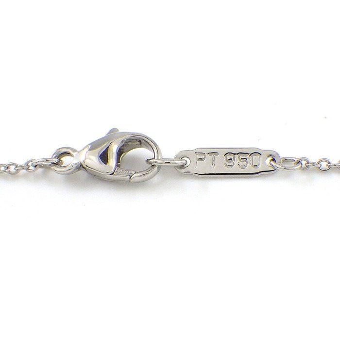 Tiffany & Co Necklace Jazz Drop Swing 1 Point Baguette Cut 7 Points Round Cut — view 4