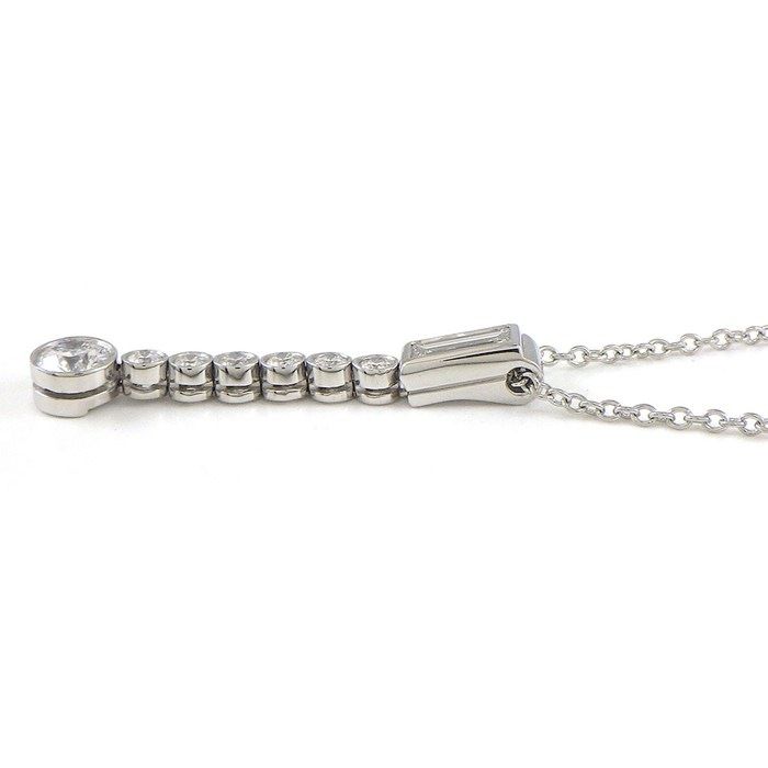 Tiffany & Co Necklace Jazz Drop Swing 1 Point Baguette Cut 7 Points Round Cut — view 3