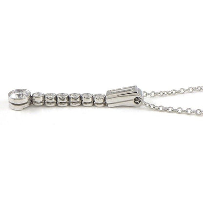 Tiffany & Co Necklace Jazz Drop Swing 1 Point Baguette Cut 7 Points Round Cut — view 3
