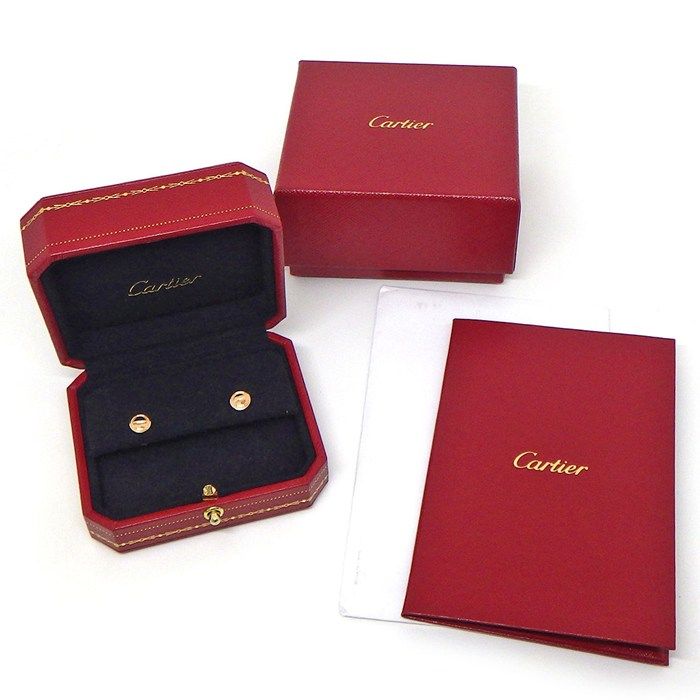 Cartier Earrings Love Bi-Motif 18k Pink Gold — view 7
