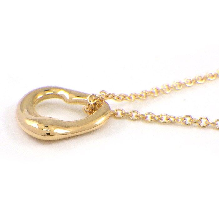 Tiffany & Co Necklace Open Heart 11 mm Width — view 3