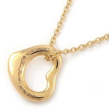 Tiffany & Co Necklace Open Heart 11 mm Width — view 2