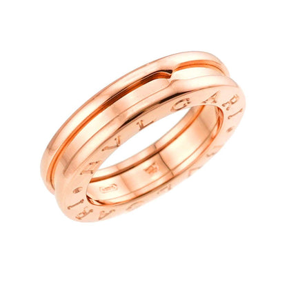 Bvlgari Band 48 Ring 18k PG Pink Gold — view 6