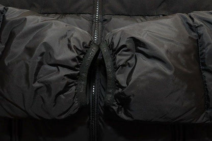 Moncler Montclar Giubbotto Black 4 Down Jacket Logo Hoodie — view 4