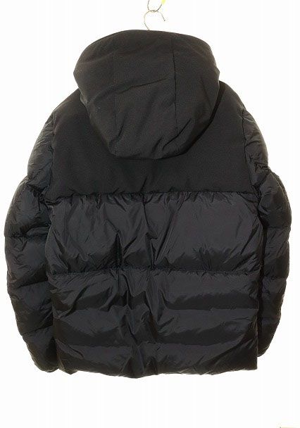 Moncler Montclar Giubbotto Black 4 Down Jacket Logo Hoodie — view 2