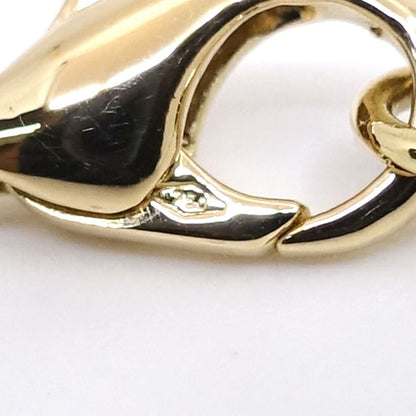 Bvlgari Rice Chain Necklace 18k SS Yellow Gold 59.5 cm Only Polished — view 6