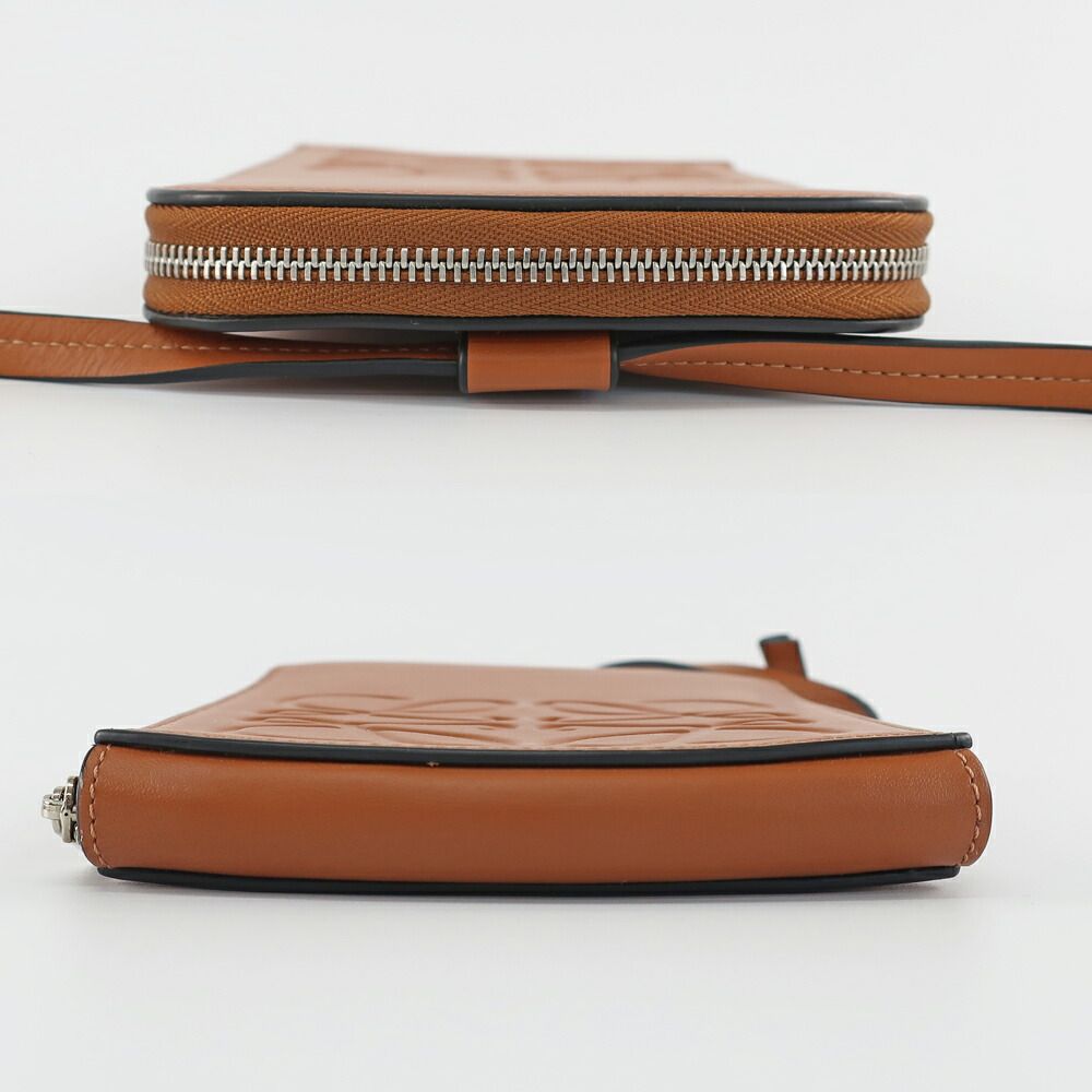 Loewe Heaven Multi Functional Case Brown Smartphone Shoulder Crossbody Leather — view 5