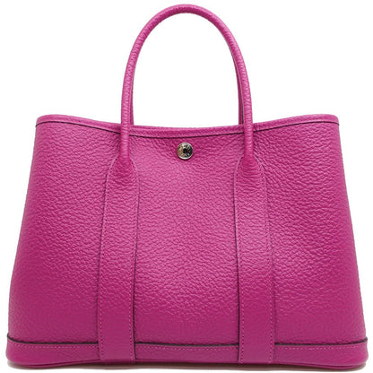 Hermes Garden Party 30 Country Rose Purple Tote