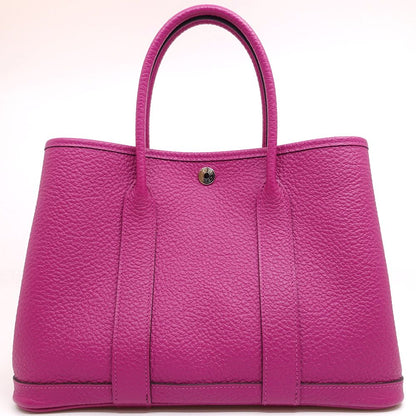 Hermes Garden Party 30 Country Rose Purple Tote — view 2