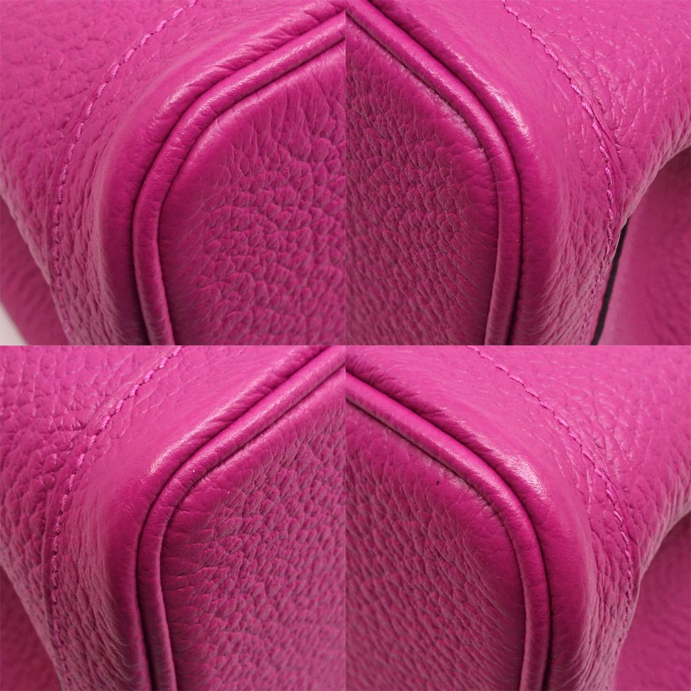 Hermes Garden Party 30 Country Rose Purple Tote — view 4