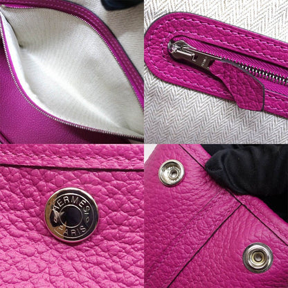 Hermes Garden Party 30 Country Rose Purple Tote — view 7
