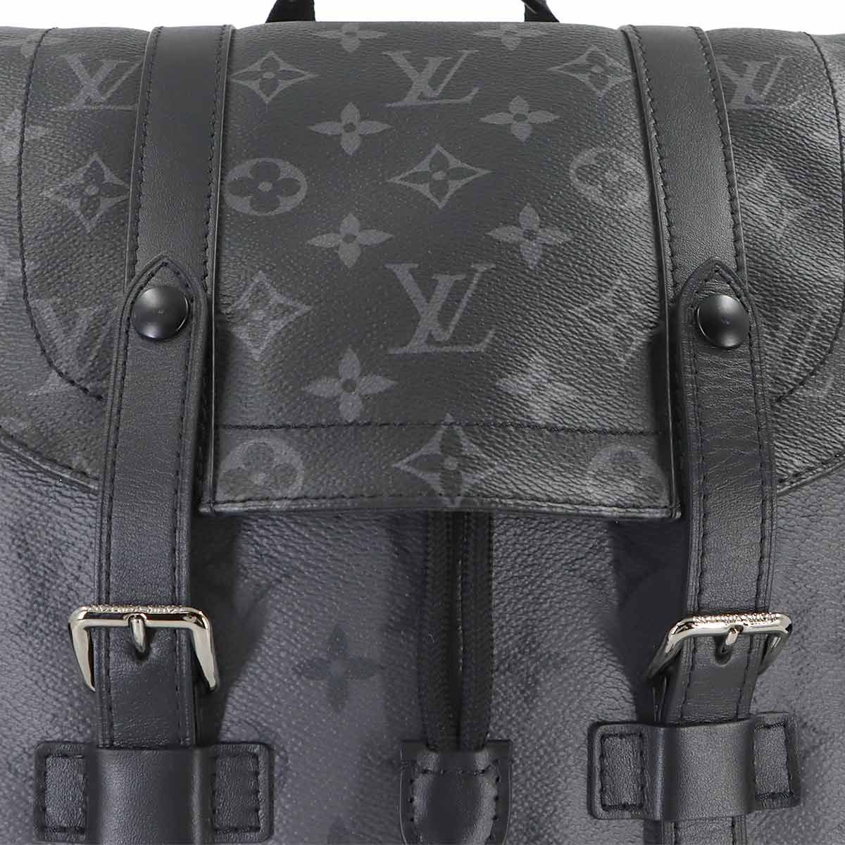 Louis Vuitton Monogram Eclipse Reverse Christopher PM Backpack — view 8