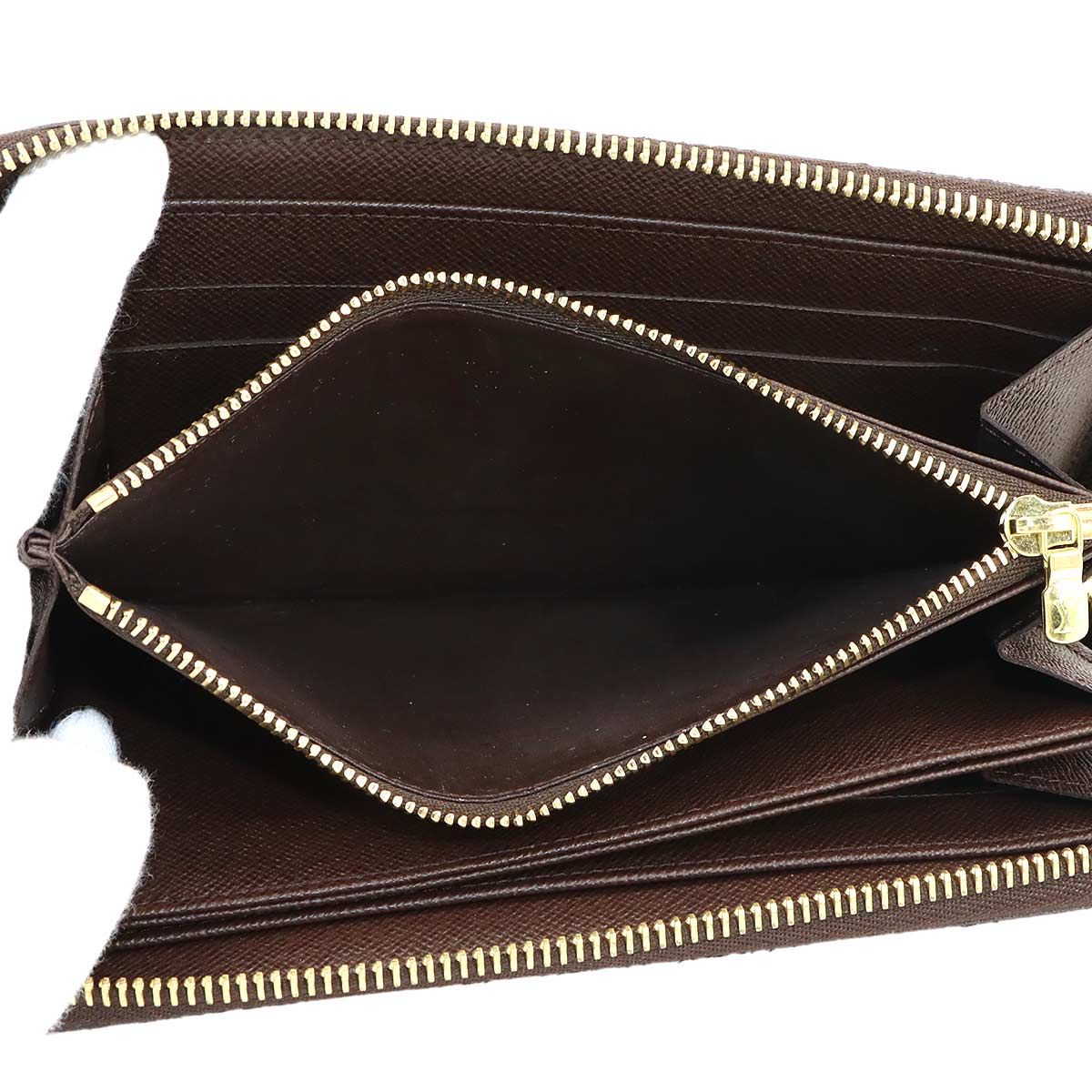 Louis Vuitton Damier Zippy Wallet Zip Around Ebene — view 6