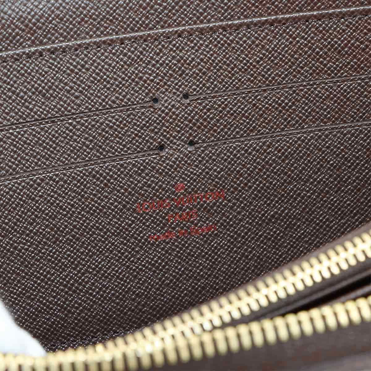 Louis Vuitton Damier Zippy Wallet Zip Around Ebene — view 7