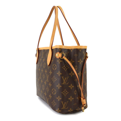 Louis Vuitton Monogram Neverfull PM Tote Brown Fuchsia — view 4