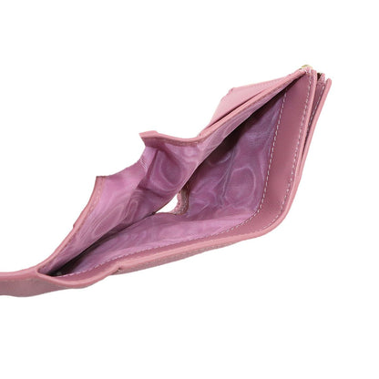 Dior 30 Montaigne Compact Wallet Trifold Leather Pink — view 8