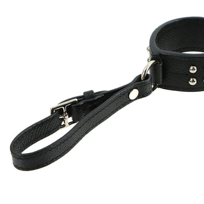 Hermes Collier de Chien Anno Bag Charm Epsom Black Silver — view 4