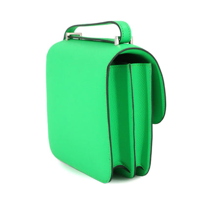 Hermes Constance 3 Mini 18 Milloire Shoulder Bag Epsom Vert Comic — view 4