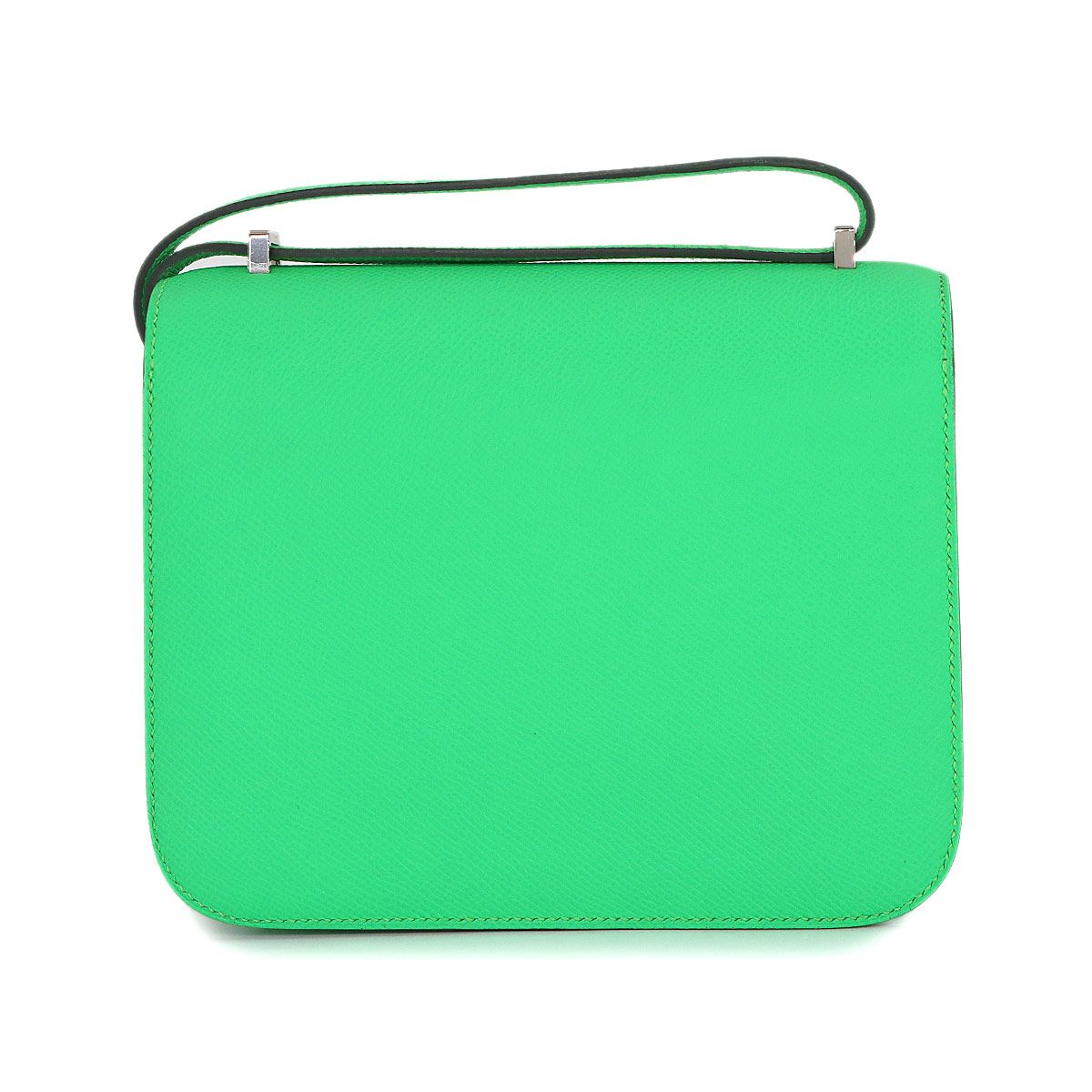 Hermes Constance 3 Mini 18 Milloire Shoulder Bag Epsom Vert Comic — view 3