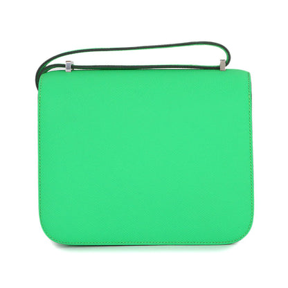 Hermes Constance 3 Mini 18 Milloire Shoulder Bag Epsom Vert Comic — view 3