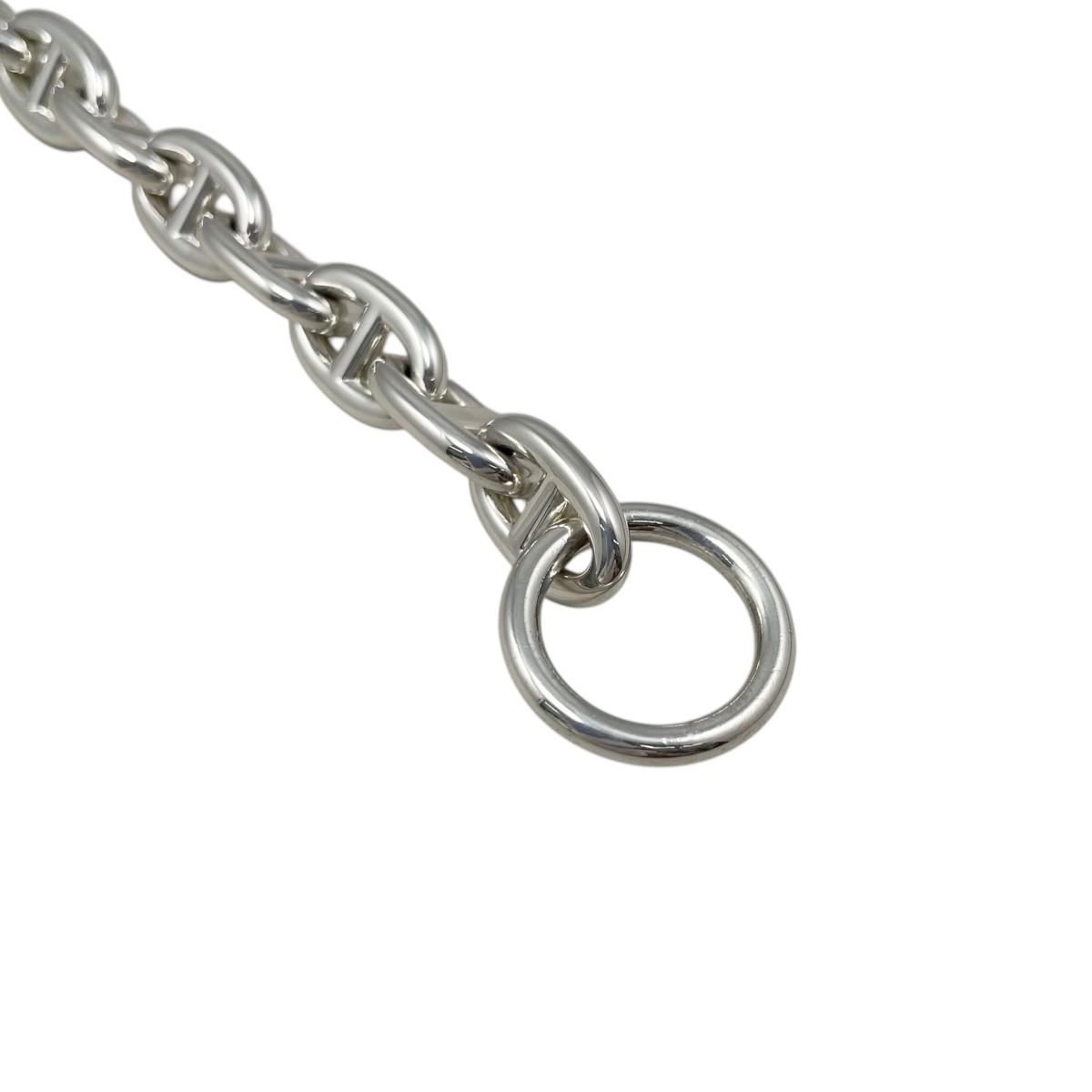 Hermes Bracelet Chaine D'ancre MM 015 15 Links Silver — view 6