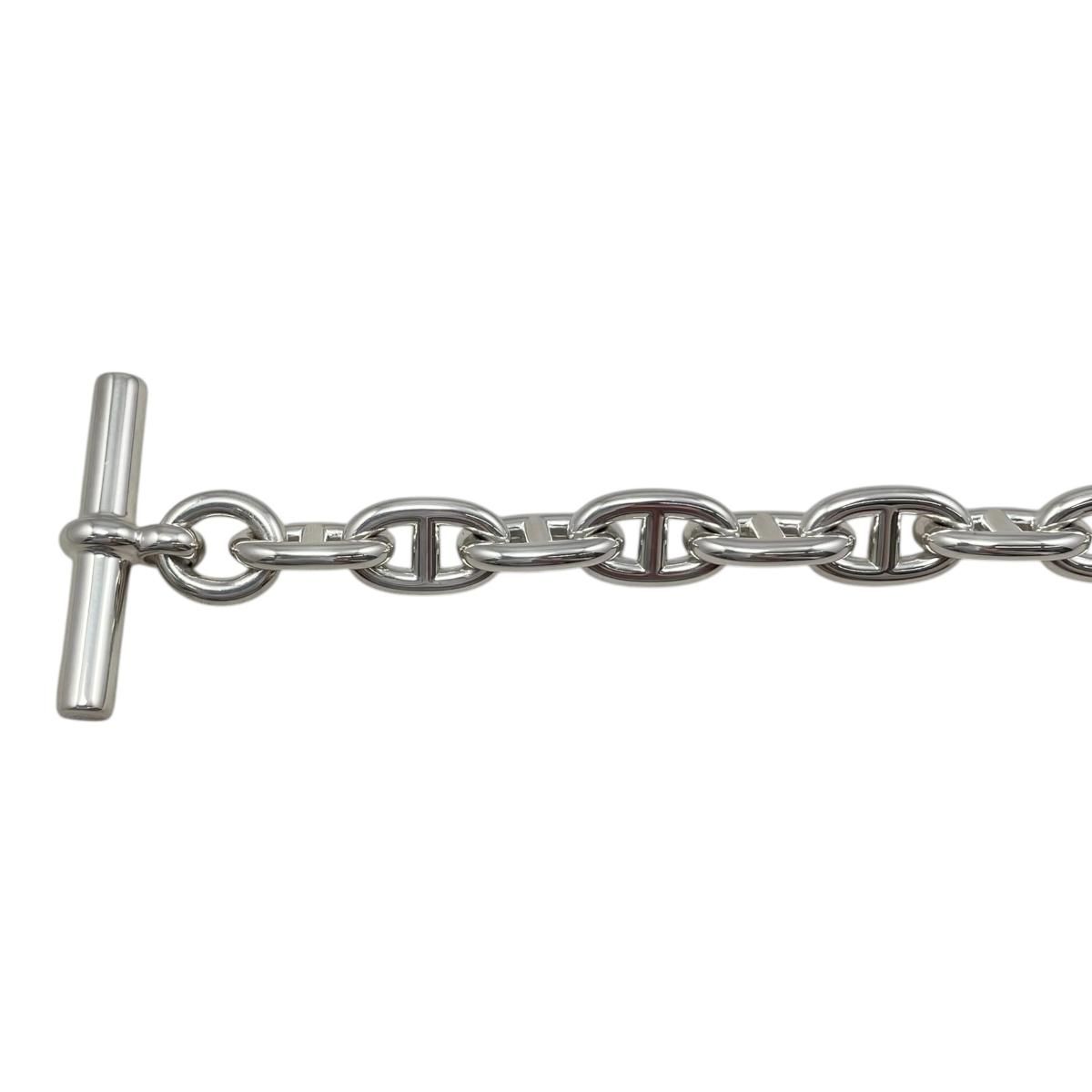 Hermes Bracelet Chaine D'ancre MM 015 15 Links Silver — view 3