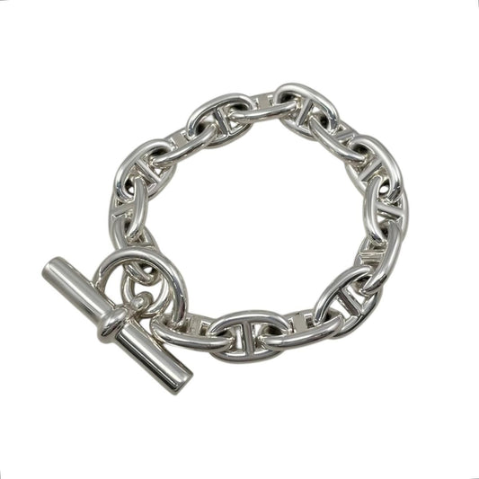Hermes Bracelet Chaine D'ancre MM 015 15 Links Silver