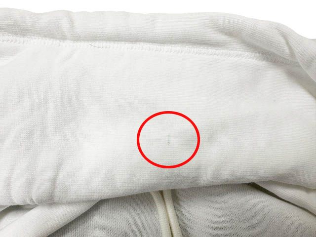 Balenciaga Back Logo Embroidery Pullover Hoodie XS White — view 6