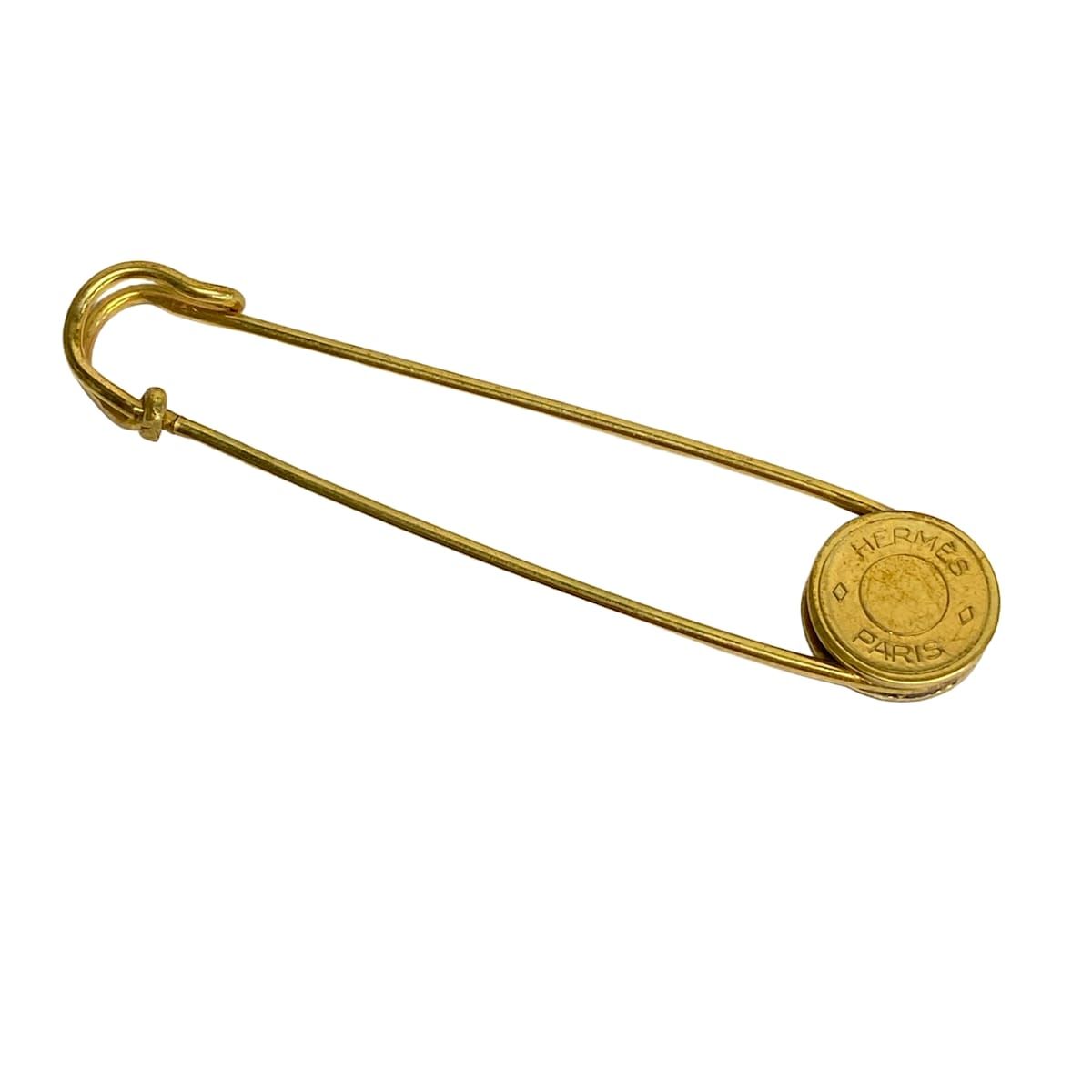 Hermes Brooch Series Gold Quilt Pin