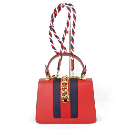 Gucci Sylvie 2-Way Shoulder Leather Bag — view 2