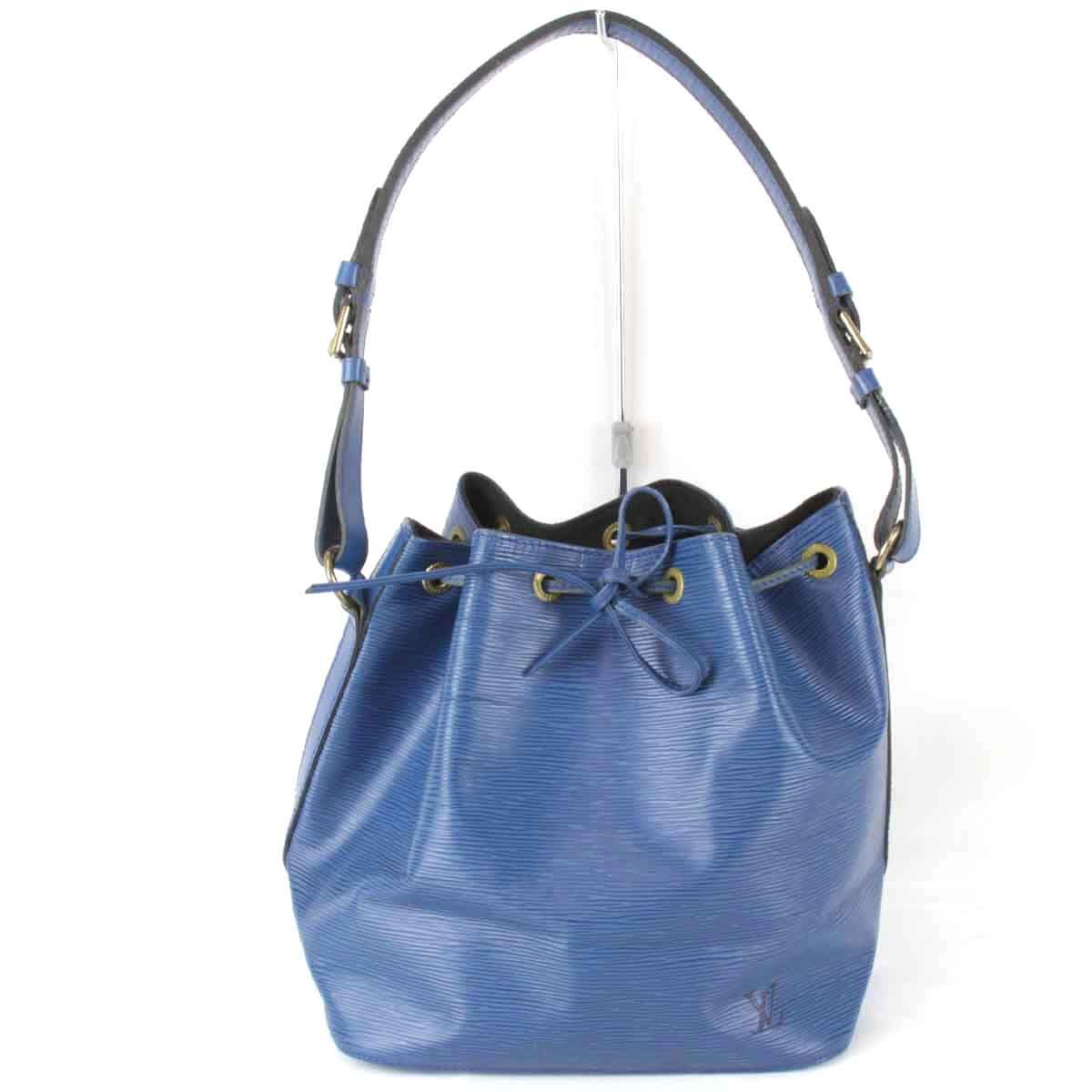 Louis Vuitton Noe Shoulder Bag Epi Leather Blue