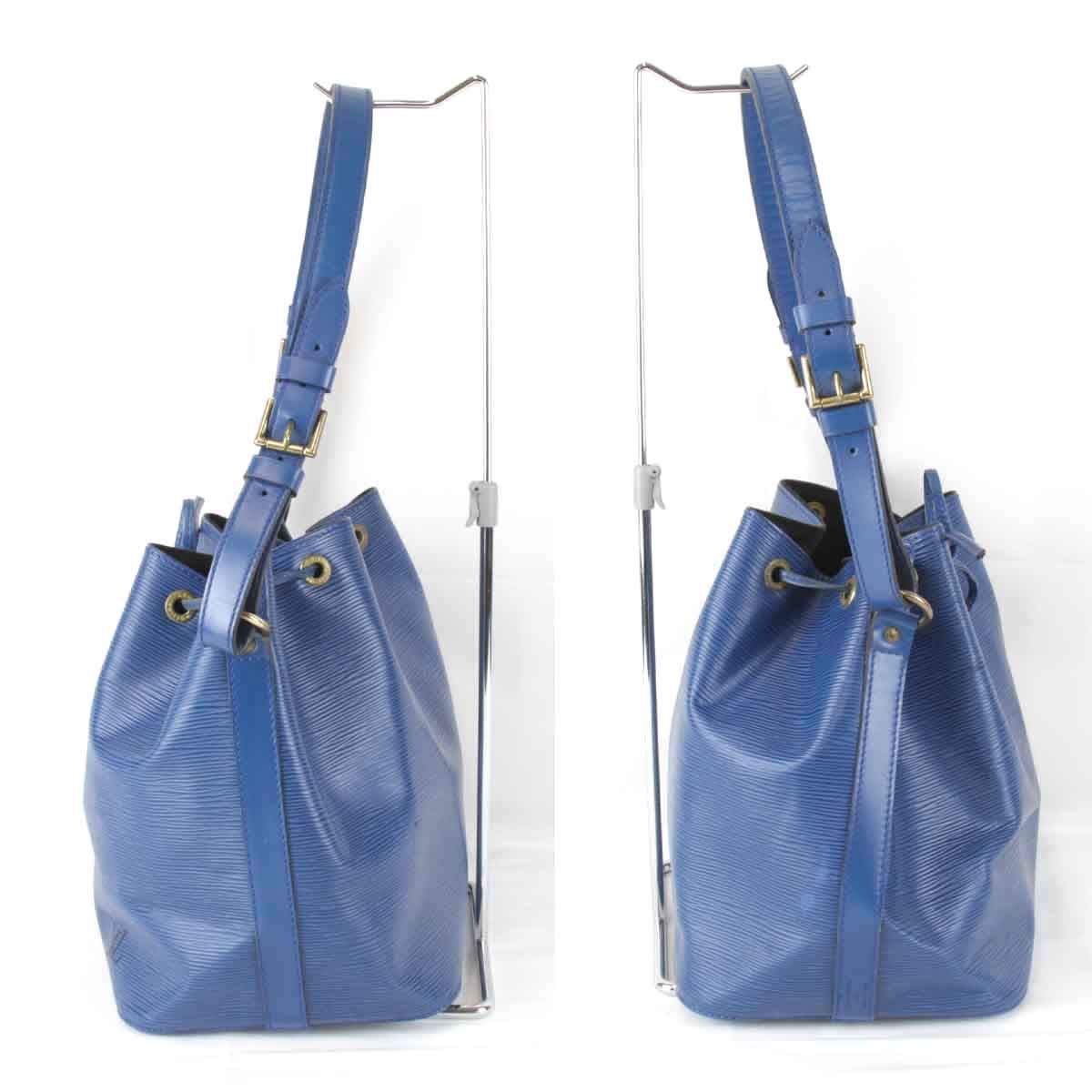 Louis Vuitton Noe Shoulder Bag Epi Leather Blue — view 3