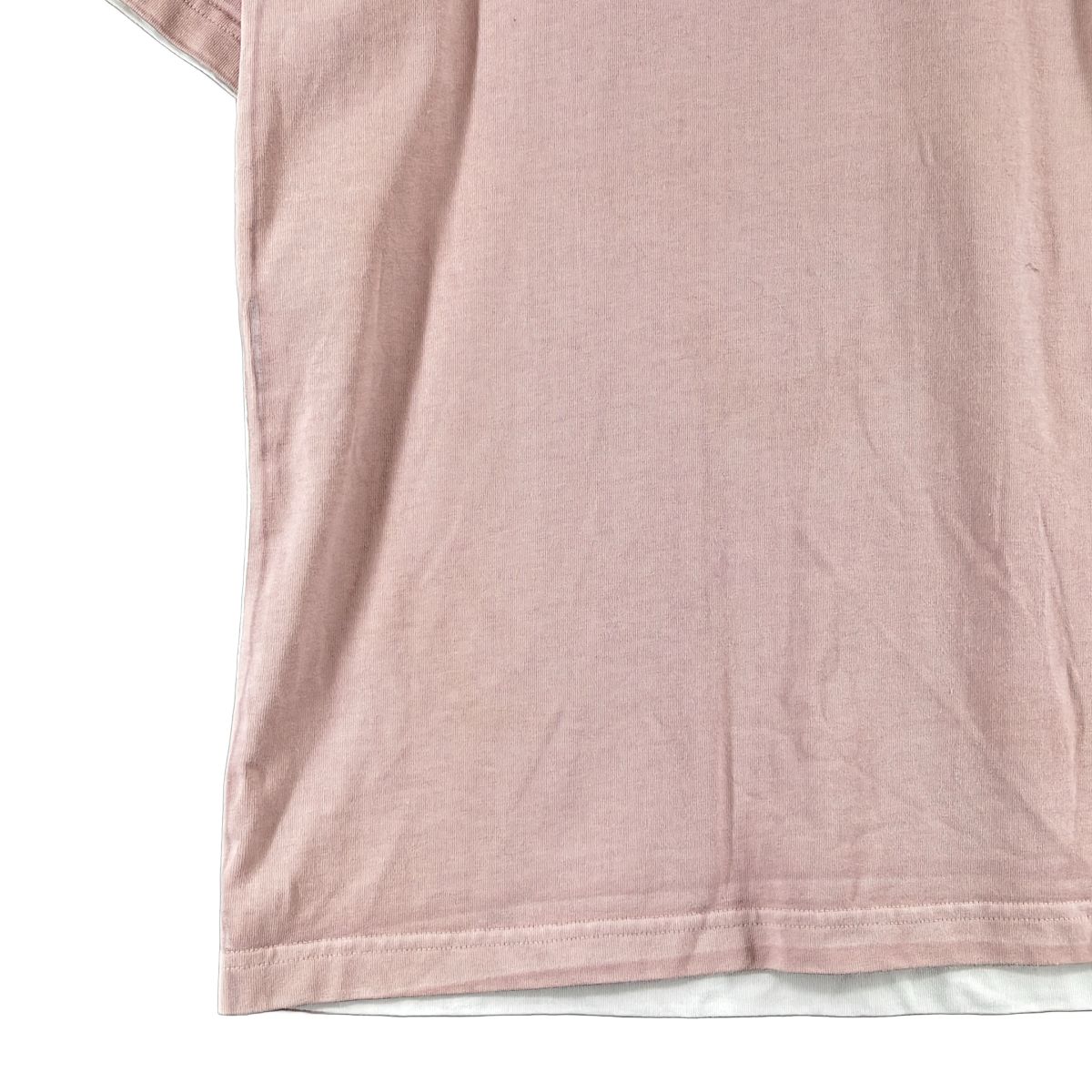 Dior Shawn Stussy Logo Crew Neck Sweatshirt L Pink — view 3