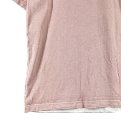 Dior Shawn Stussy Logo Crew Neck Sweatshirt L Pink — view 3