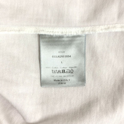 Dior Shawn Stussy Logo Crew Neck Sweatshirt L Pink — view 6