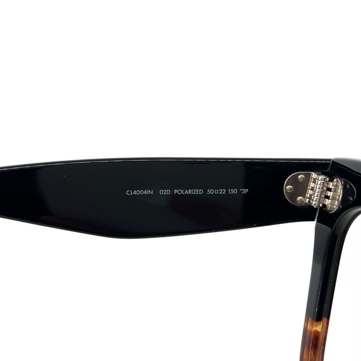 Celine Cat Eye Sunglasses Black Clear Brown Eyewear — view 7