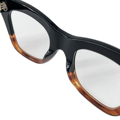 Celine Cat Eye Sunglasses Black Clear Brown Eyewear — view 3