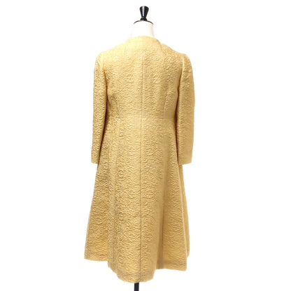 Dolce & Gabbana Flower Embroidery Decorative Buttons Coat Silk Fully Lining 40 — view 4