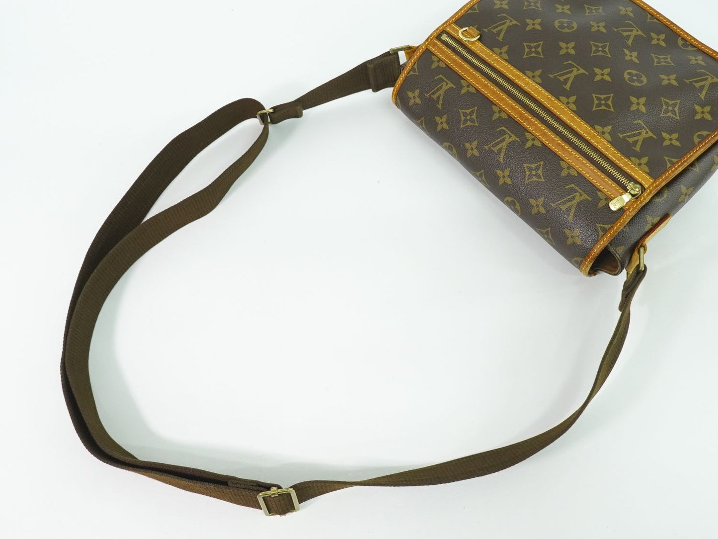 Louis Vuitton LV Messenger Bosford PM Monogram Shoulder Bag Pochette Brown — view 4