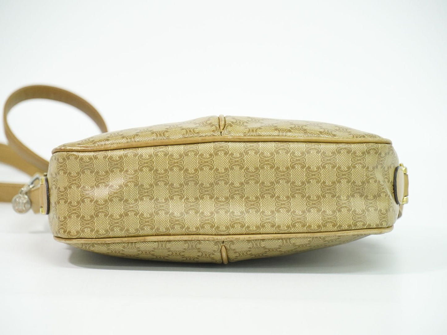 Celine Macadam Shoulder Bag Pochette Brown — view 3