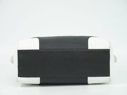 Loewe Repeat Anagram Handbag Leather Black Bag — view 3